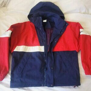 Nike Lab USA Athletic Zip Up NRG Swoosh Hooded Jacket Excellent Size Small